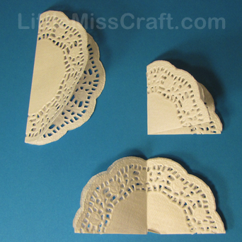 handmade daffodil doily paper flower craft tutorial