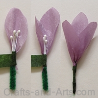 Freesia flower craft