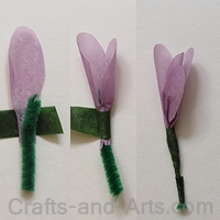 Freesia flower craft