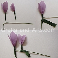 Freesia flower craft