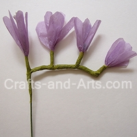 Freesia flower craft