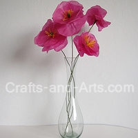 Shirley Poppies Craft