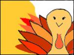 Thanksgiving Turkey Doodle Coloring Page