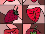 Strawberry Coloring Printable Page
