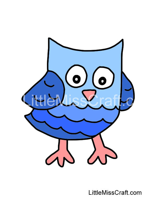  Owl Coloring Page 1