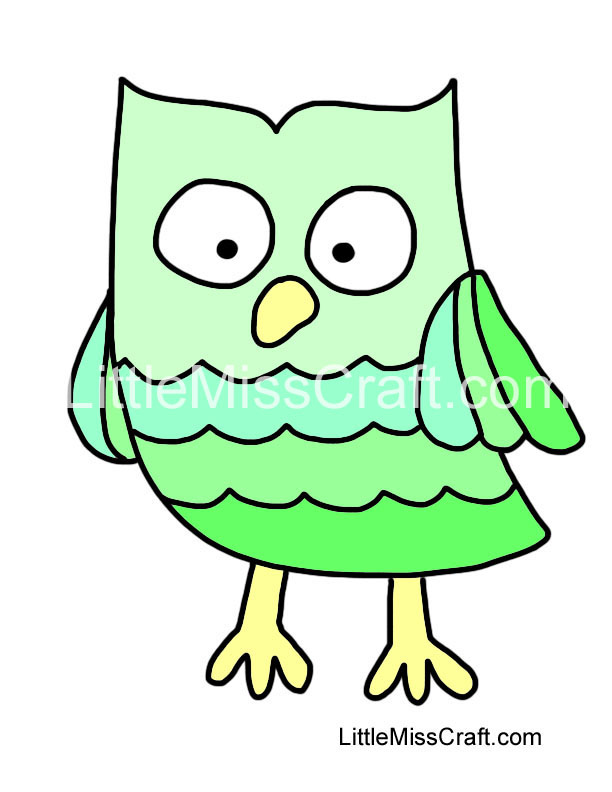Owl Coloring Page 5
