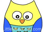 Owl Coloring Page 6 Craft