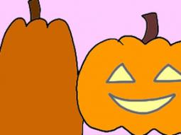 Halloween Pumpkin Doodle Coloring Page
